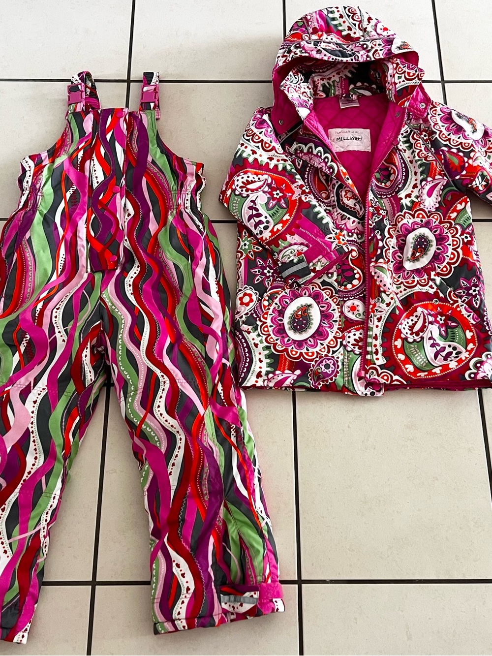 Hanna Andersson snow suit set 130
